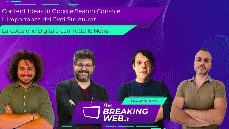 Content Ideas In Google Search Console L'importanza dei Dati Strutturati
