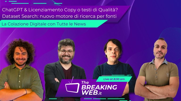 ChatGPT & Licenziamento Copy o testi di Qualità? Dataset Search: nuovo motore di ricerca per fonti
