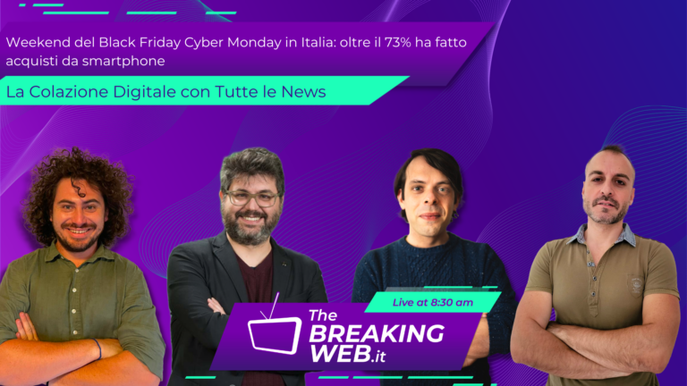 Weekend del Black Friday Cyber Monday in Italia: oltre il 73% ha fatto acquisti da smartphone
